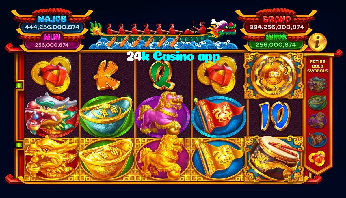 24k Casino app casino presented on mobile device in Pakistan with slots and live games
