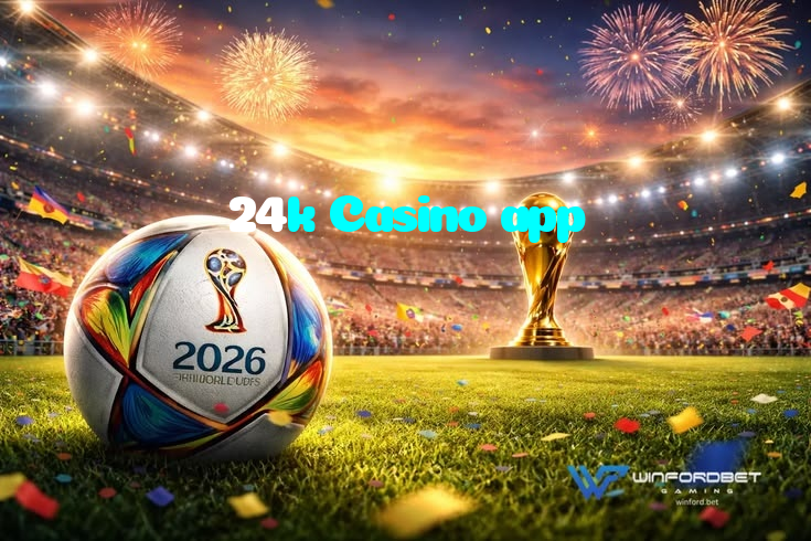 24k Casino app casino presented on mobile device in Pakistan with slots and live games